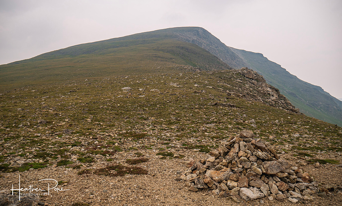 Red Deer Mountain from Buchanan Pass