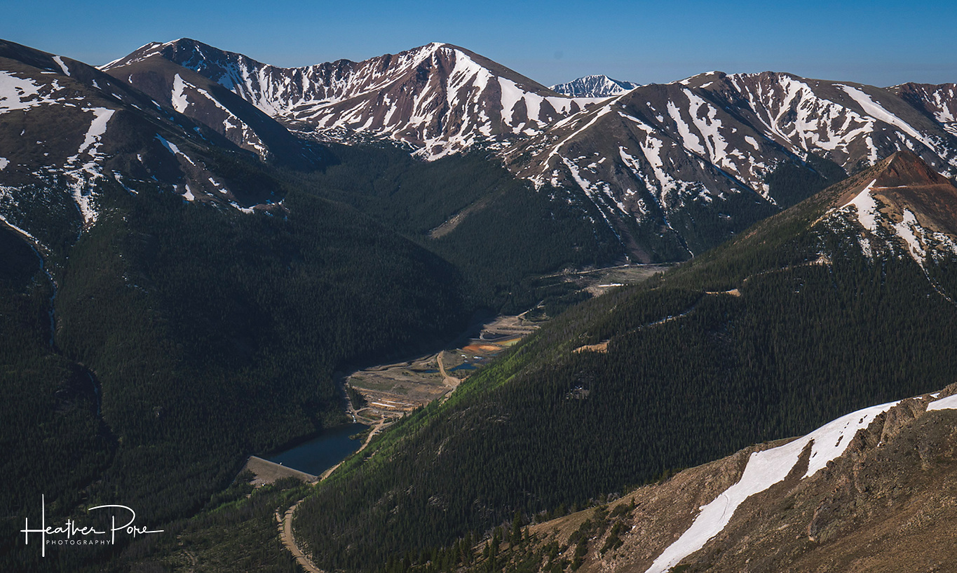 Mountain views from the summit of Stanley Mountain