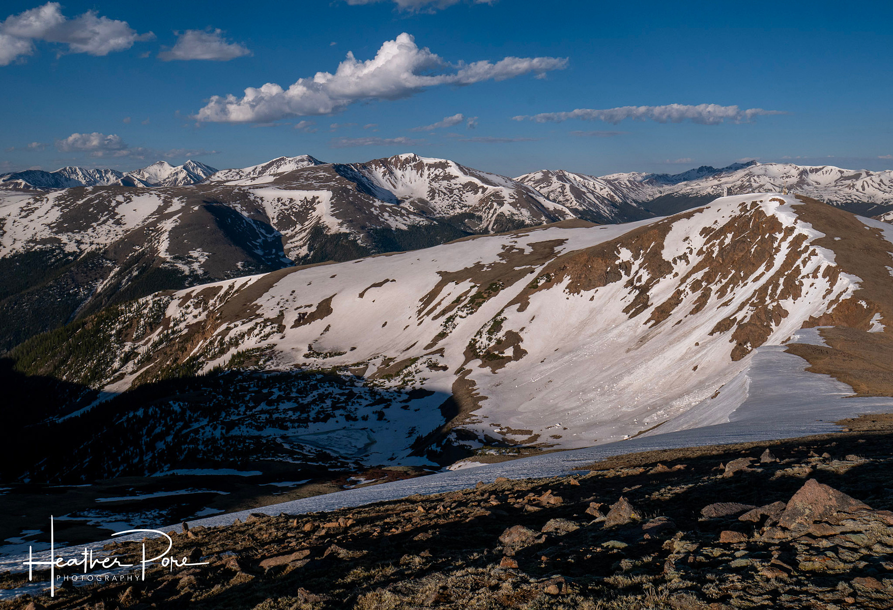 Mountain Landscape Photography from the summit of Colorado Mines Peak