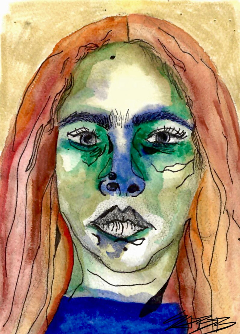 original water color painting