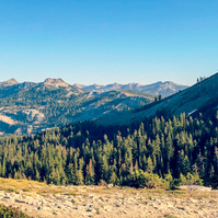 Trailside views along Donner Peak Trail, California