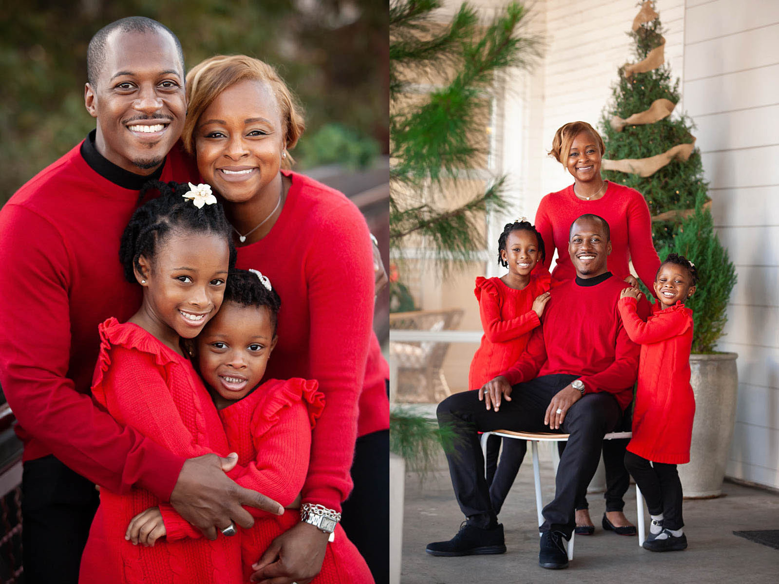 Young family getting pictures made in Atlanta. Photographed by Atlanta Family Photographers.