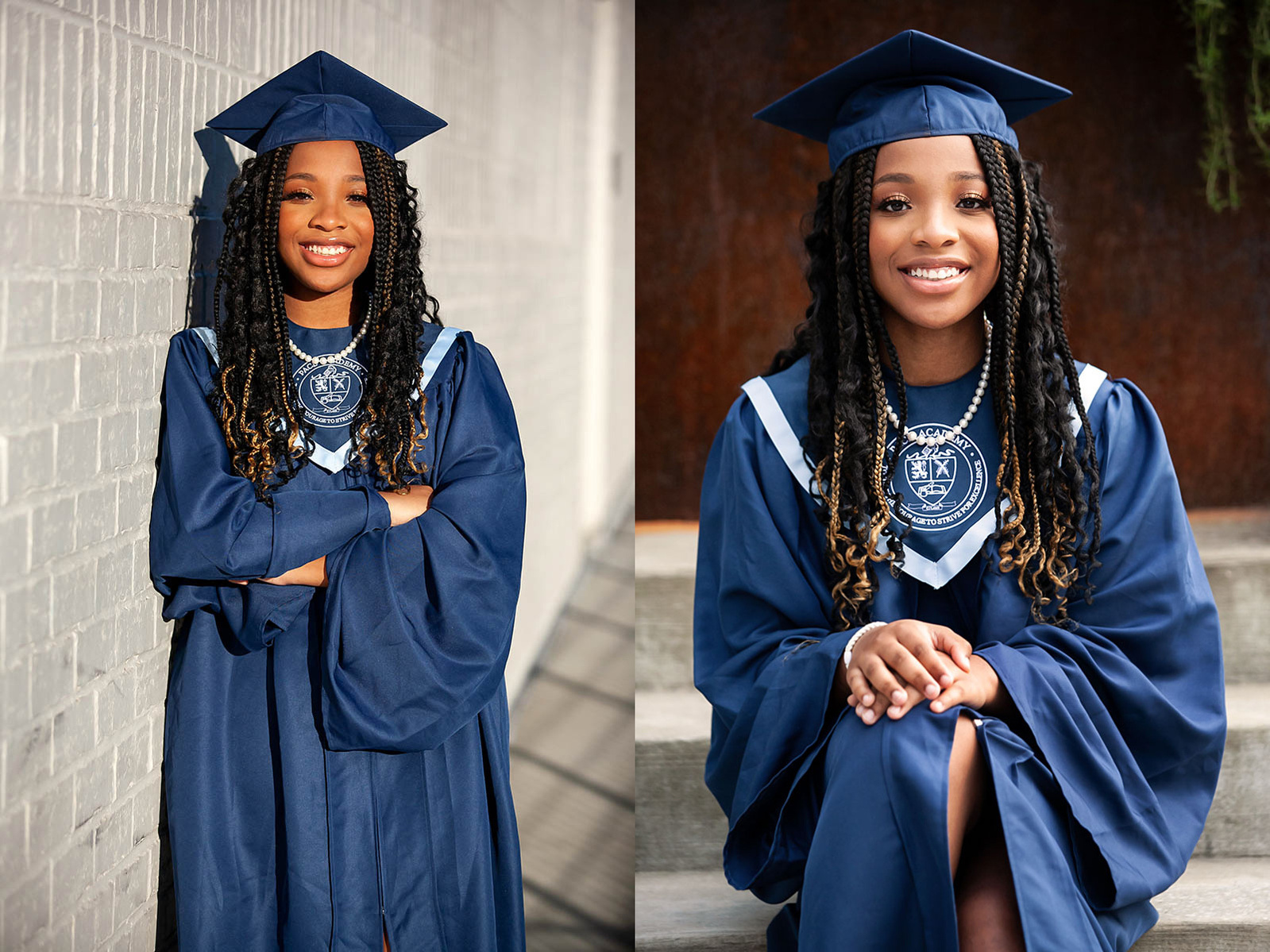 Your Atlanta Photographer. Shooting a graduation session.