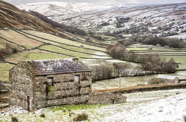 Landscape photograph of Swaledale, Yorkshire Dales