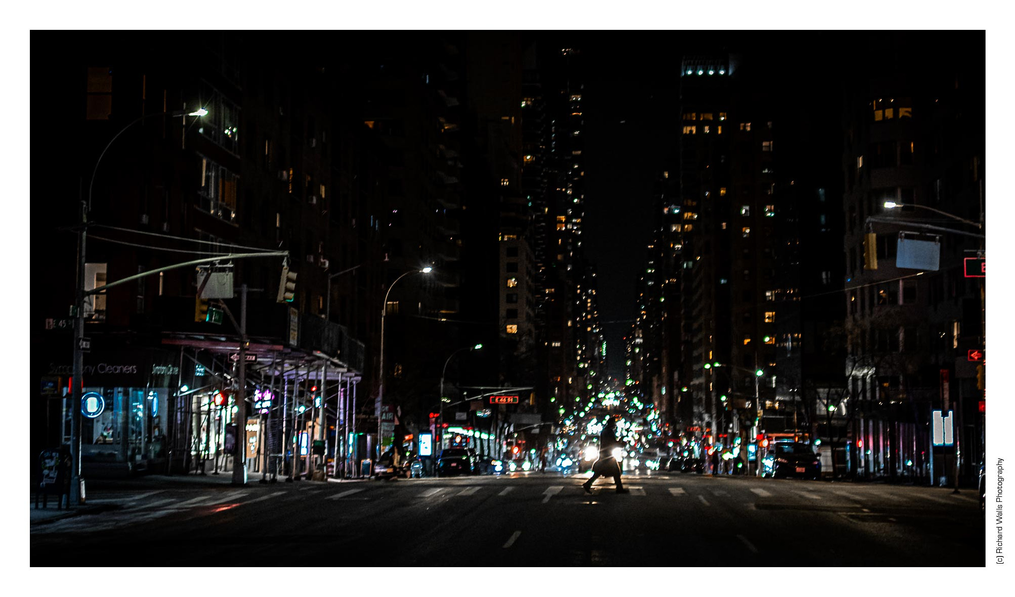 Manhattan at night