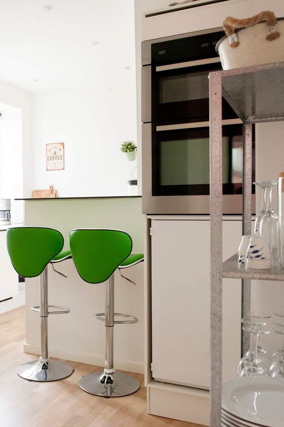 contemporary kitchen interior as photographed by Chicago based interior design photographer Petra Ford