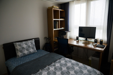 I begin my 14-day quarantine in my room at my mother's apartment in Bucheon, my hometown, Friday, Nov. 13, 2020. Everything is just as I left them two years ago.