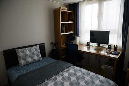 I begin my 14-day quarantine in my room at my mother's apartment in Bucheon, my hometown, Friday, Nov. 13, 2020. Everything is just as I left them two years ago.