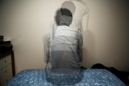 I take a self-portrait on Monday, Nov. 23, 2020. I start growing tired of the quarantine as my sense of time starts slipping. I think about what I want to do once quarantine is over.