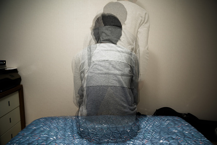 I take a self-portrait on Monday, Nov. 23, 2020. I start growing tired of the quarantine as my sense of time starts slipping. I think about what I want to do once quarantine is over.