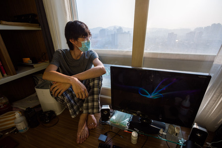 I look at the Bucheon skyline Monday, Nov. 16, 2020. Excluding Seoul, Bucheon is the most densely populated city in South Korea. It is also the city I lived in before I emigrated to America in 2005.