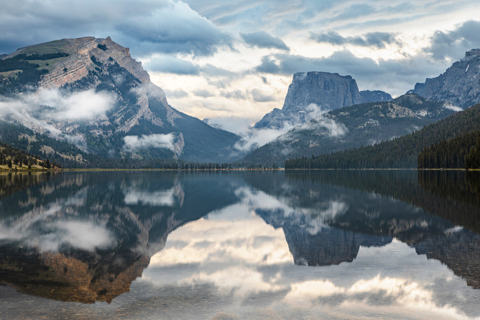 Squaretop Mountain in the Wind River Range of Wyoming