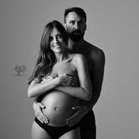 Fotografía embarazada en pareja