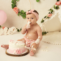 Fotógrafo smash cake en Gijón