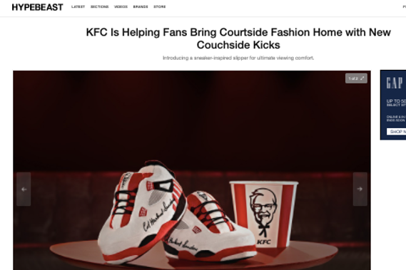 Featured on HypeBeast