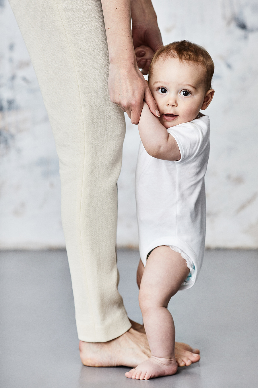 Mother and baby fashion editorial shoot for German parenting magazine 'Mum'. Shot by south east London based commercial photographer, Lol Johnson, who specialises in kid's fashion, interiors and product lifestyle photography.