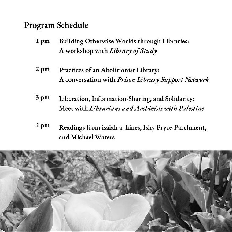 program schedule