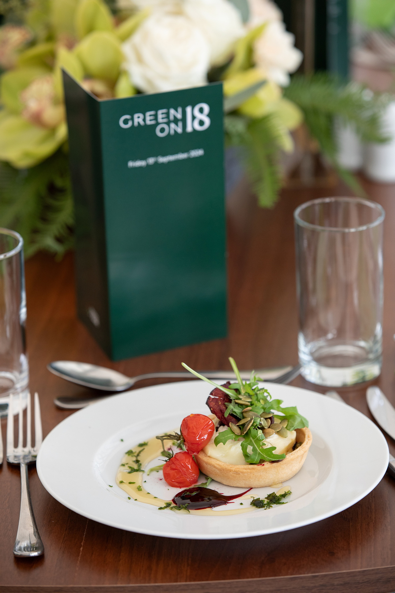 Event Photographer at Amgen Irish Open 2024 - Aramark Ireland Green on 18 food photography www.1image.ie