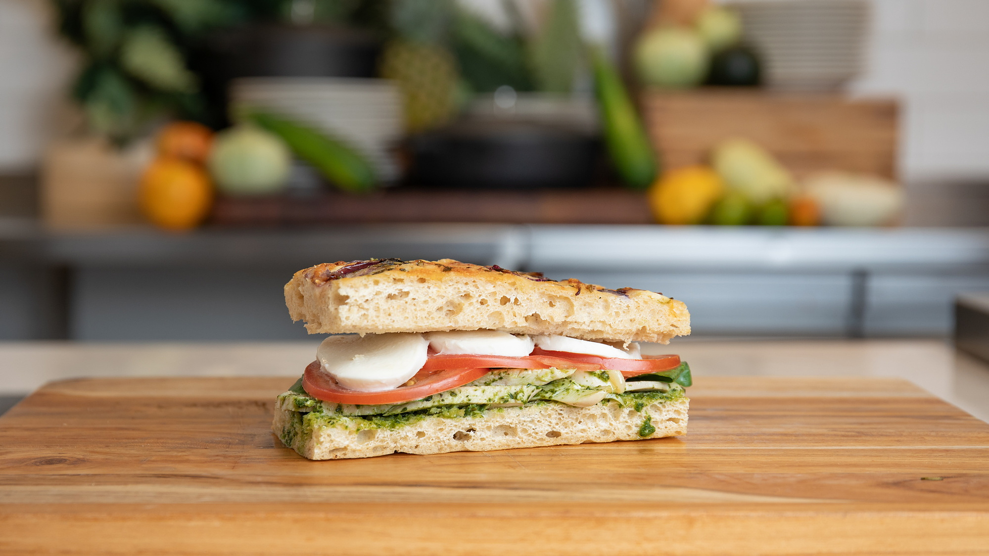 Professional commercial food photography of fresh sandwiches for digital display screens and SOP.  Dublin photographer www.1image.ie