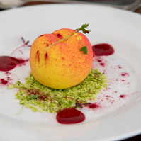 Event Photographer at Amgen Irish Open 2024 - Green on 18 food photography www.1image.ie