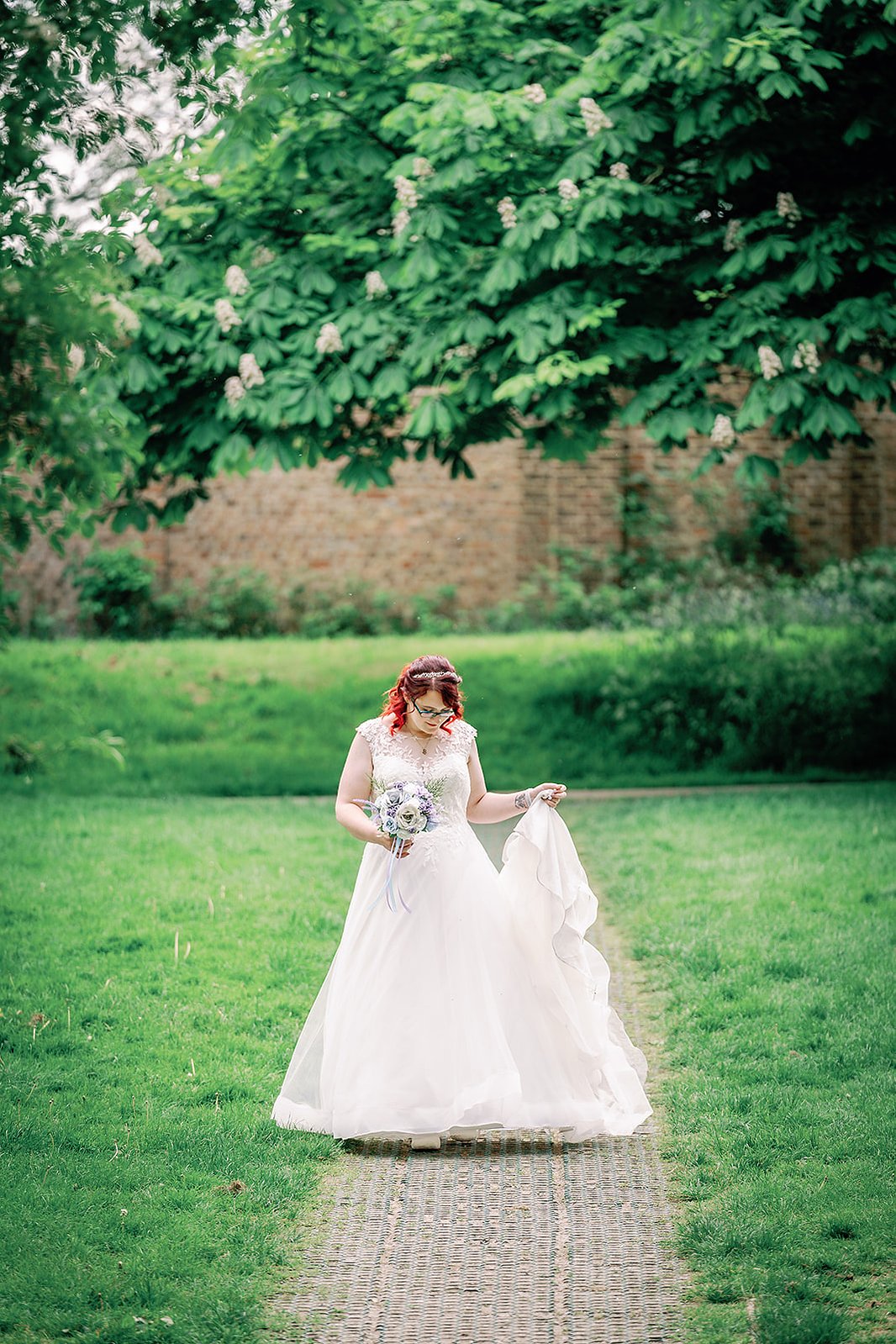 Eastcote House Gardens Wedding Bride