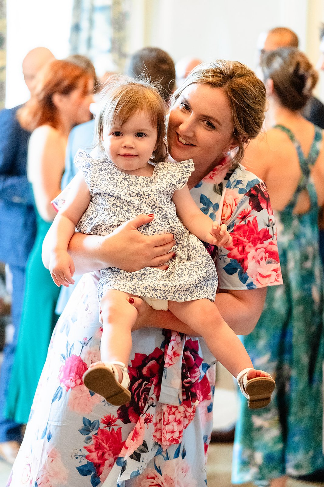 York House Wedding London Mother with Child