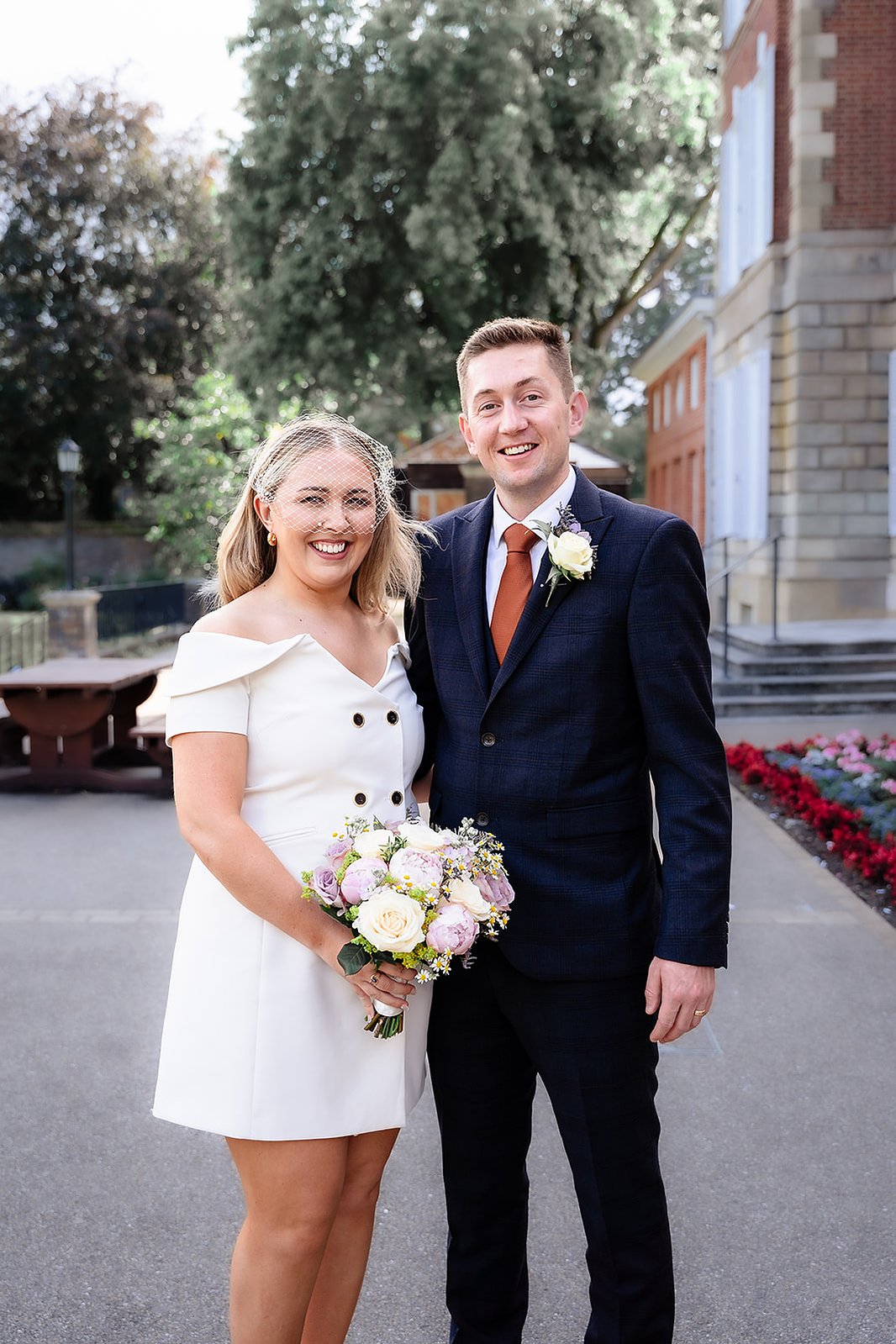 York House Wedding London Couple Portrait