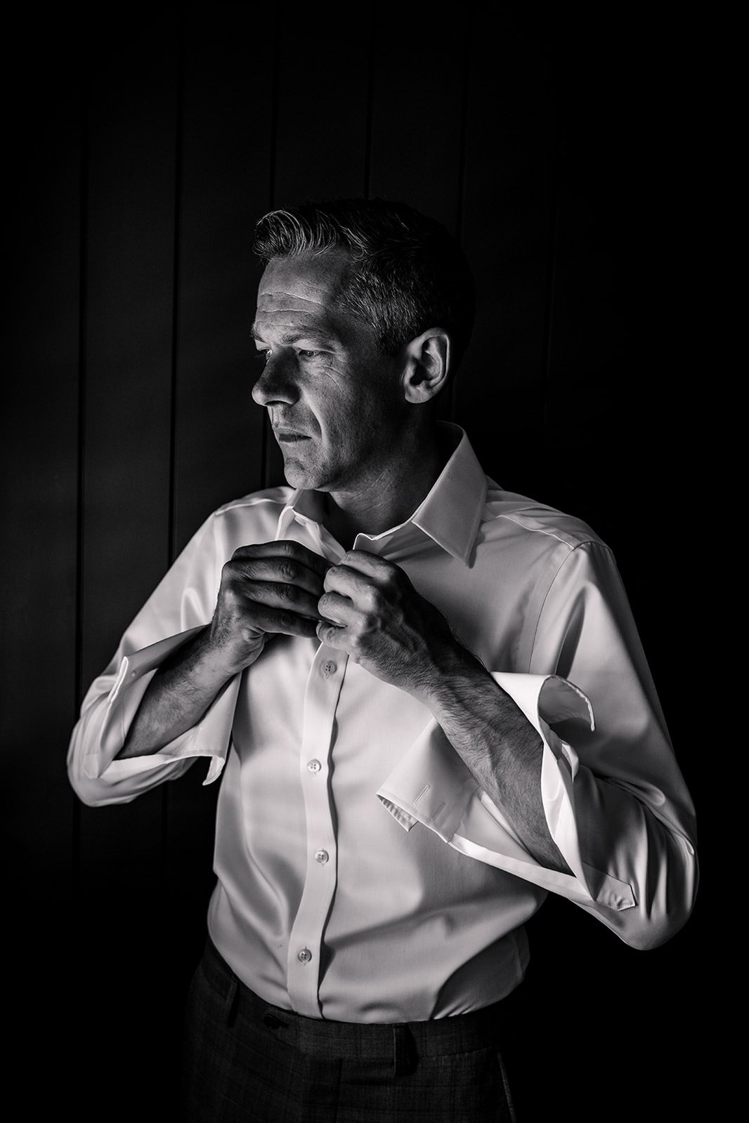 The Old Marylebone Town Hall Wedding Groom Prep