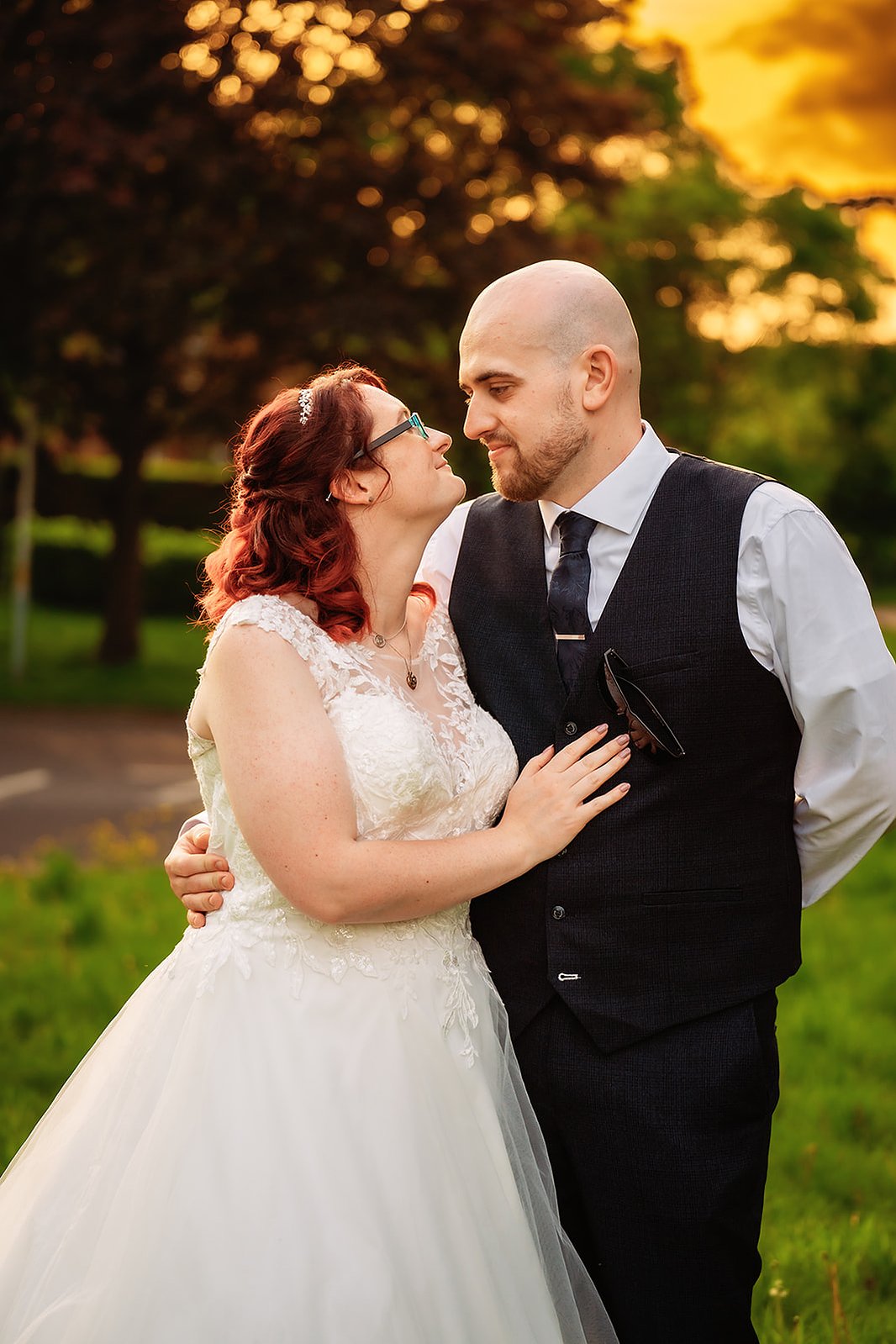 The Woodman Pub Pinner Wedding Sunset