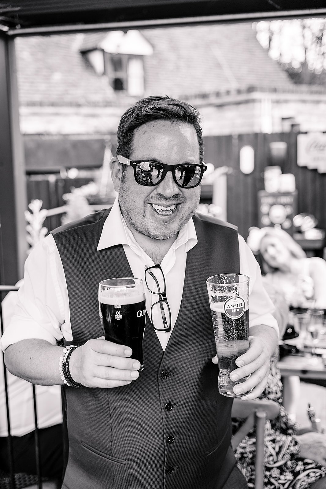 The Woodman Pub Pinner Wedding Father of the Bride