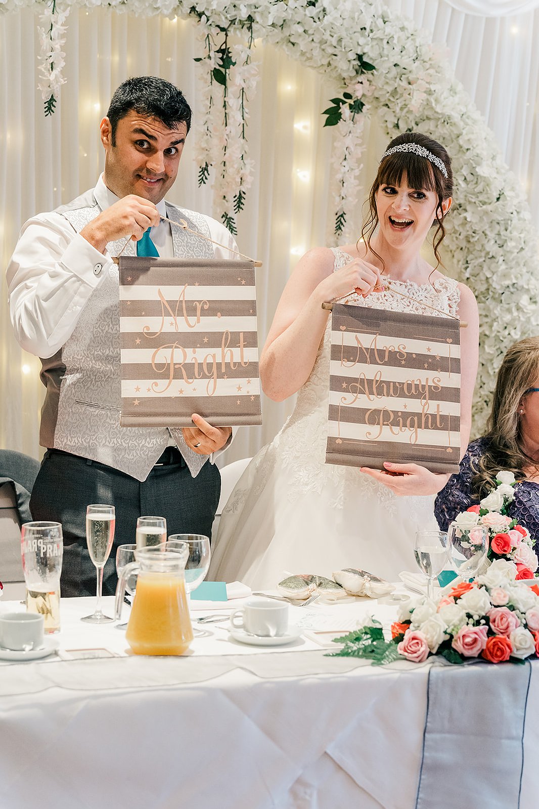 Grovefield House Hotel Wedding Bride and Groom Gifts