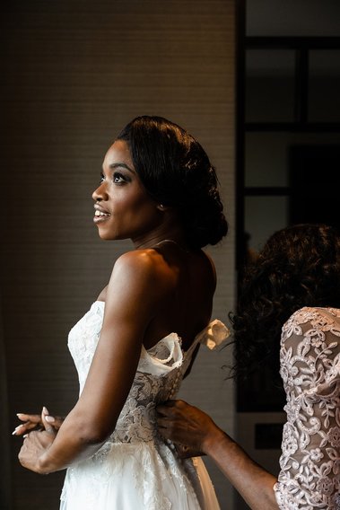 Bride at Shoreditch Wedding