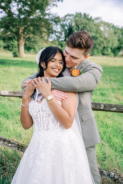Guildford Manor Hotel Wedding Bride and Groom