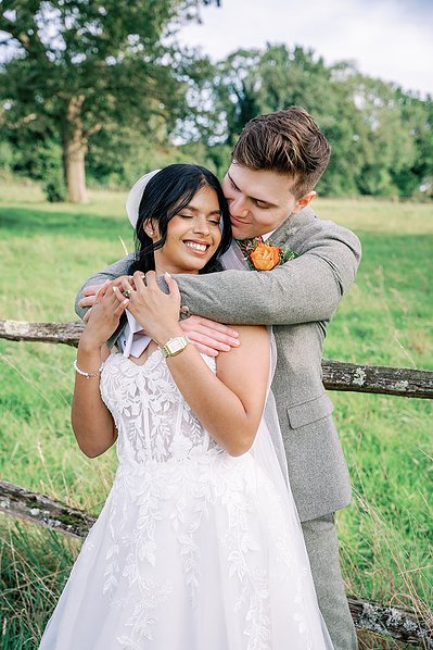 Guildford Manor Hotel Wedding Bride and Groom