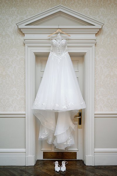 Down Hall Hotel Wedding Dress