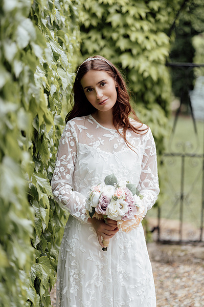 Notley Abbey Wedding Bride