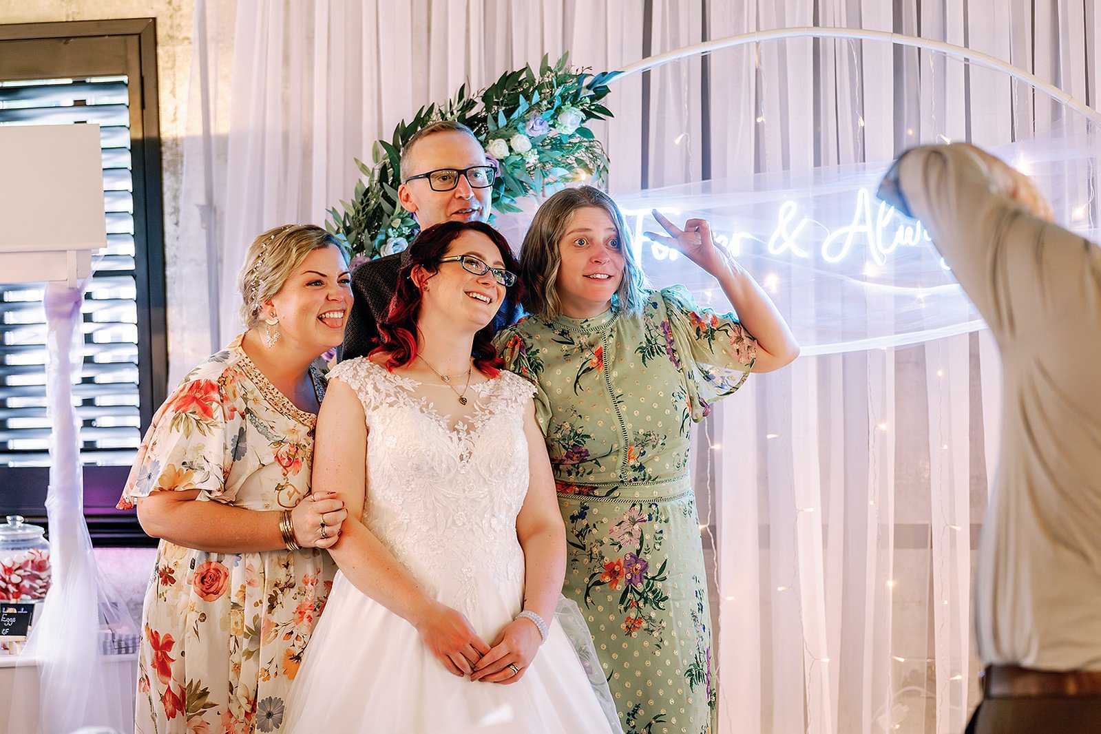 The Woodman Pub Pinner Wedding Selfie