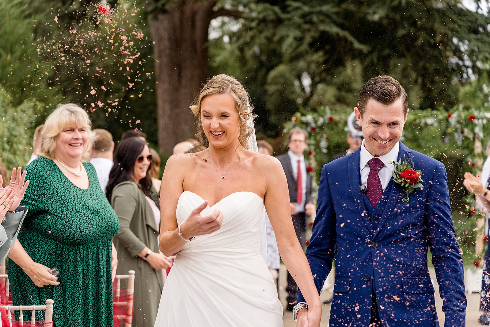 Forty Hall Wedding Confetti