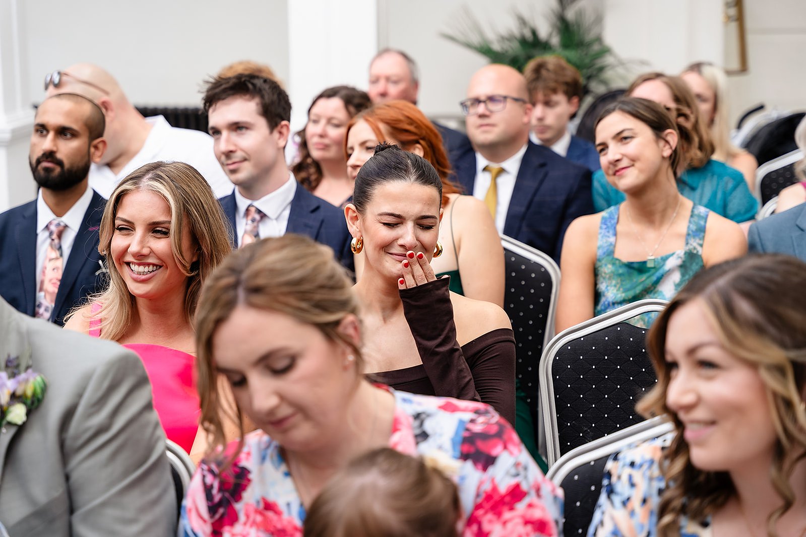 York House Wedding London Guest Emotion