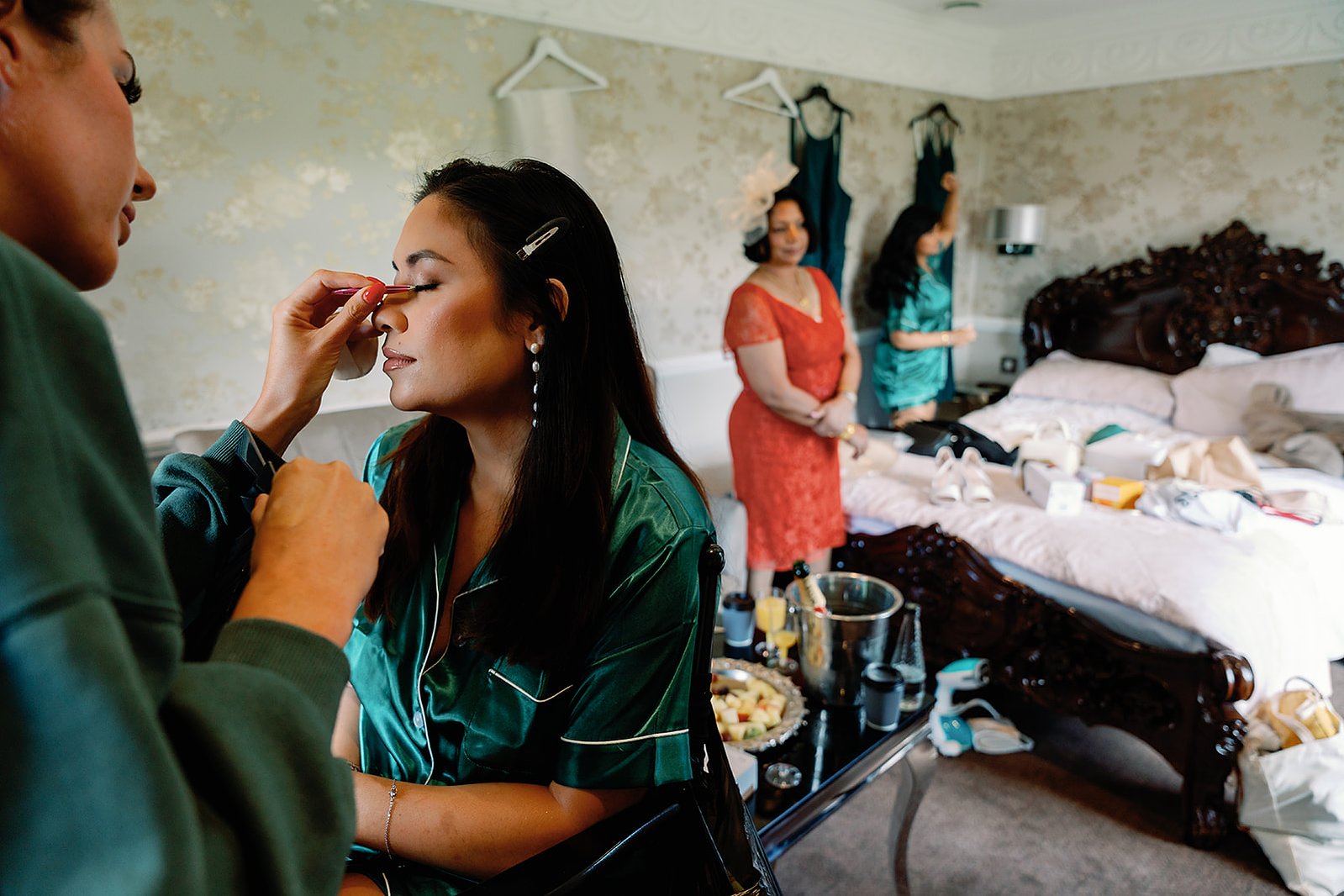 Guildford Manor Hotel & Spa Wedding Bride Prep