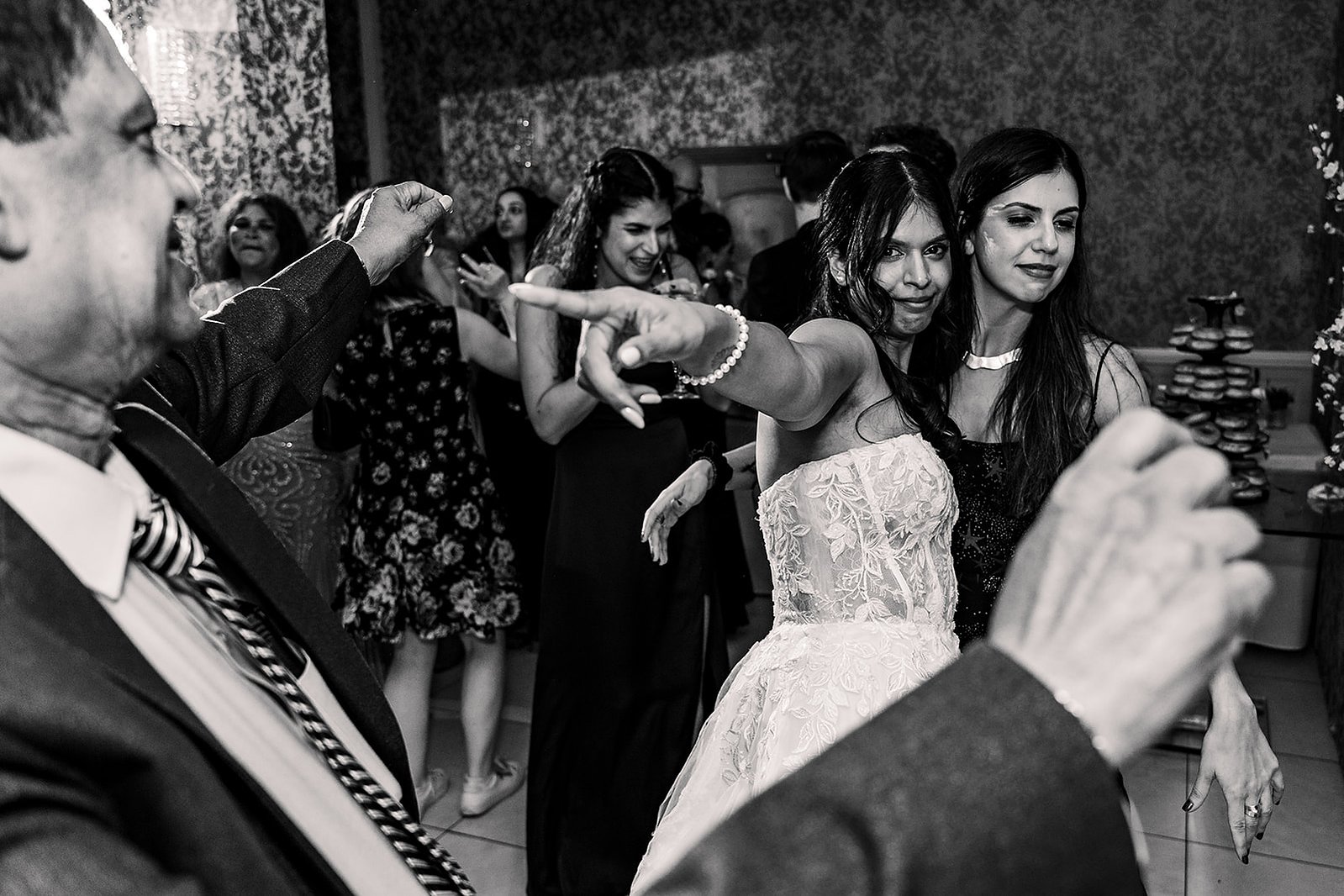 Guildford Manor Hotel & Spa Wedding Bride Dancing with Dad
