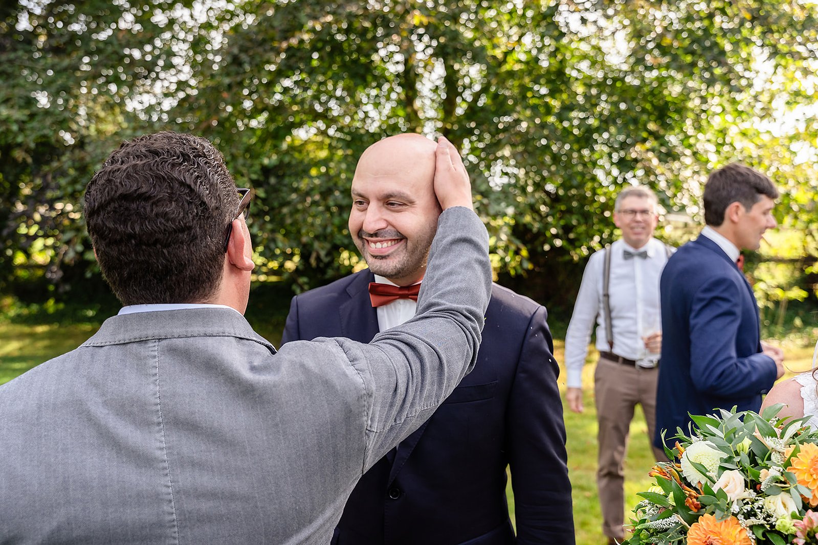 Herons Farm Wedding Hugs