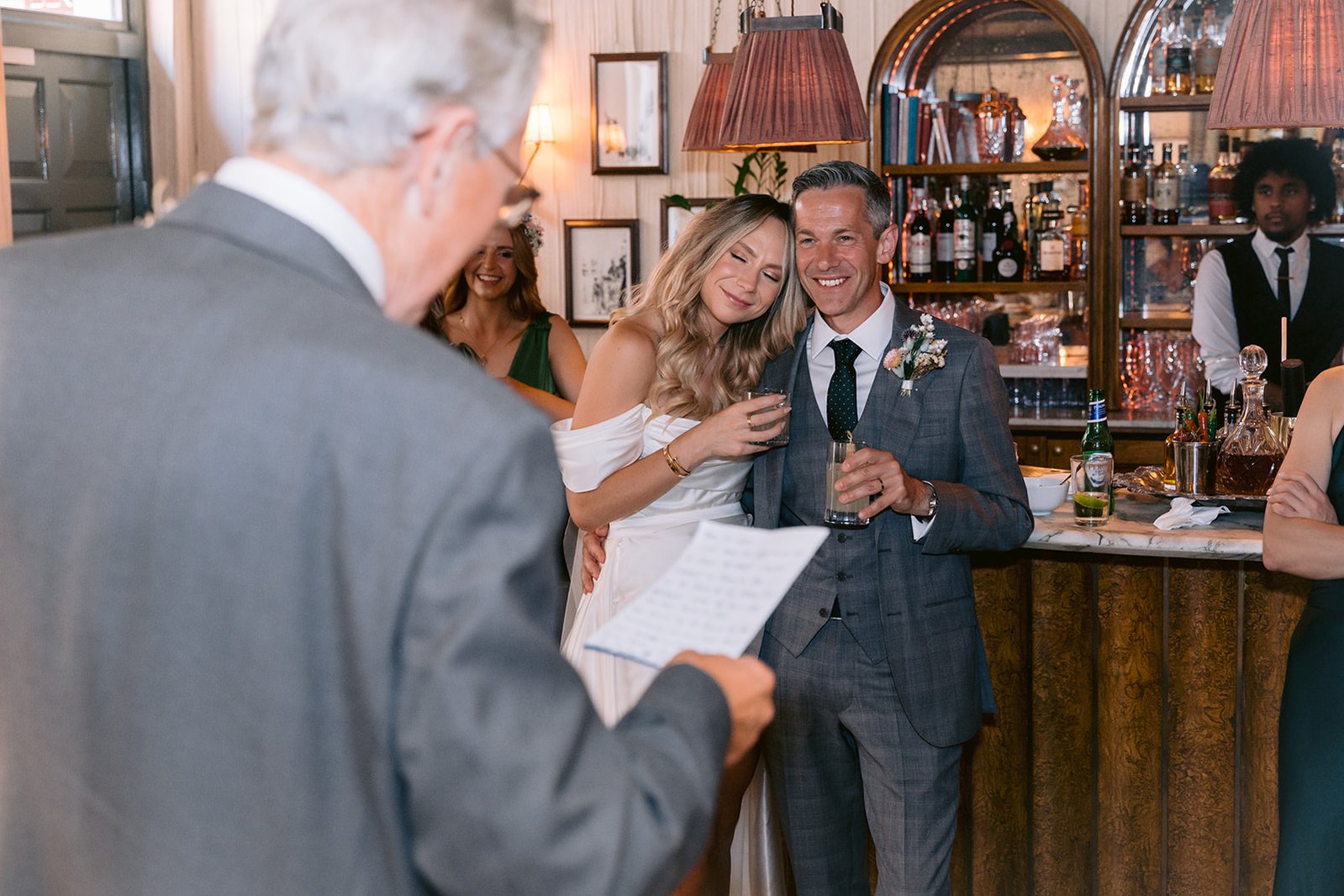 The Old Marylebone Town Hall Wedding Speeches at Kettners