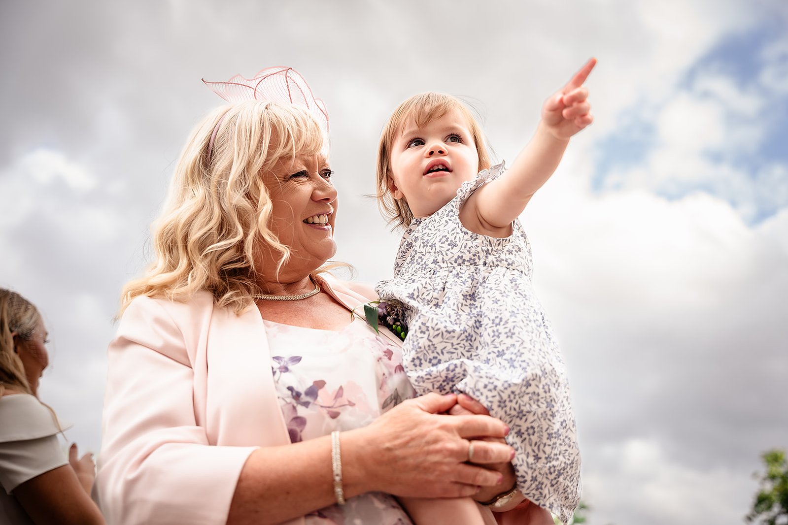 York House Wedding London Grandma and Granddaughter