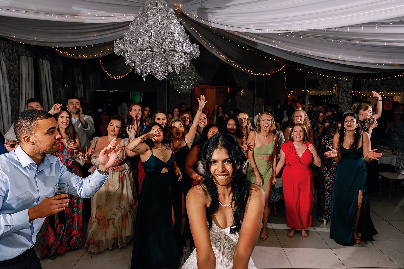 Guildford Manor Hotel & Spa Wedding Bouquet Toss