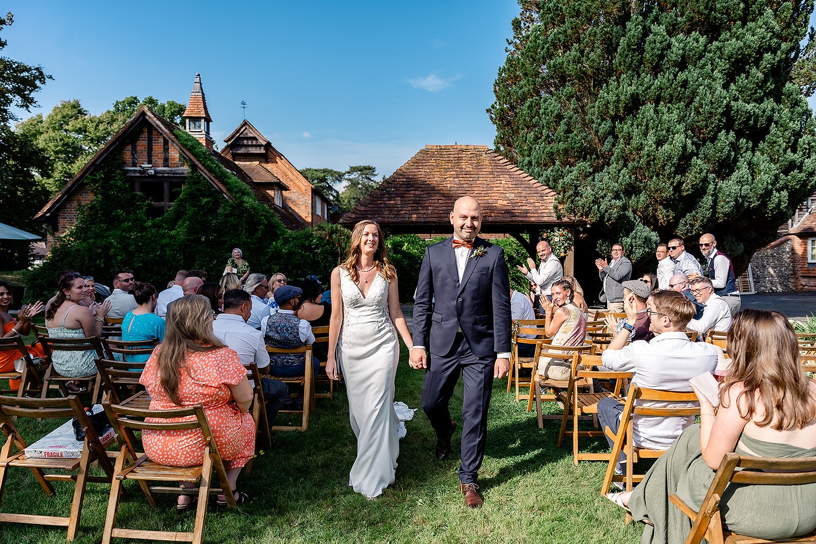 Herons Farm Wedding Procession