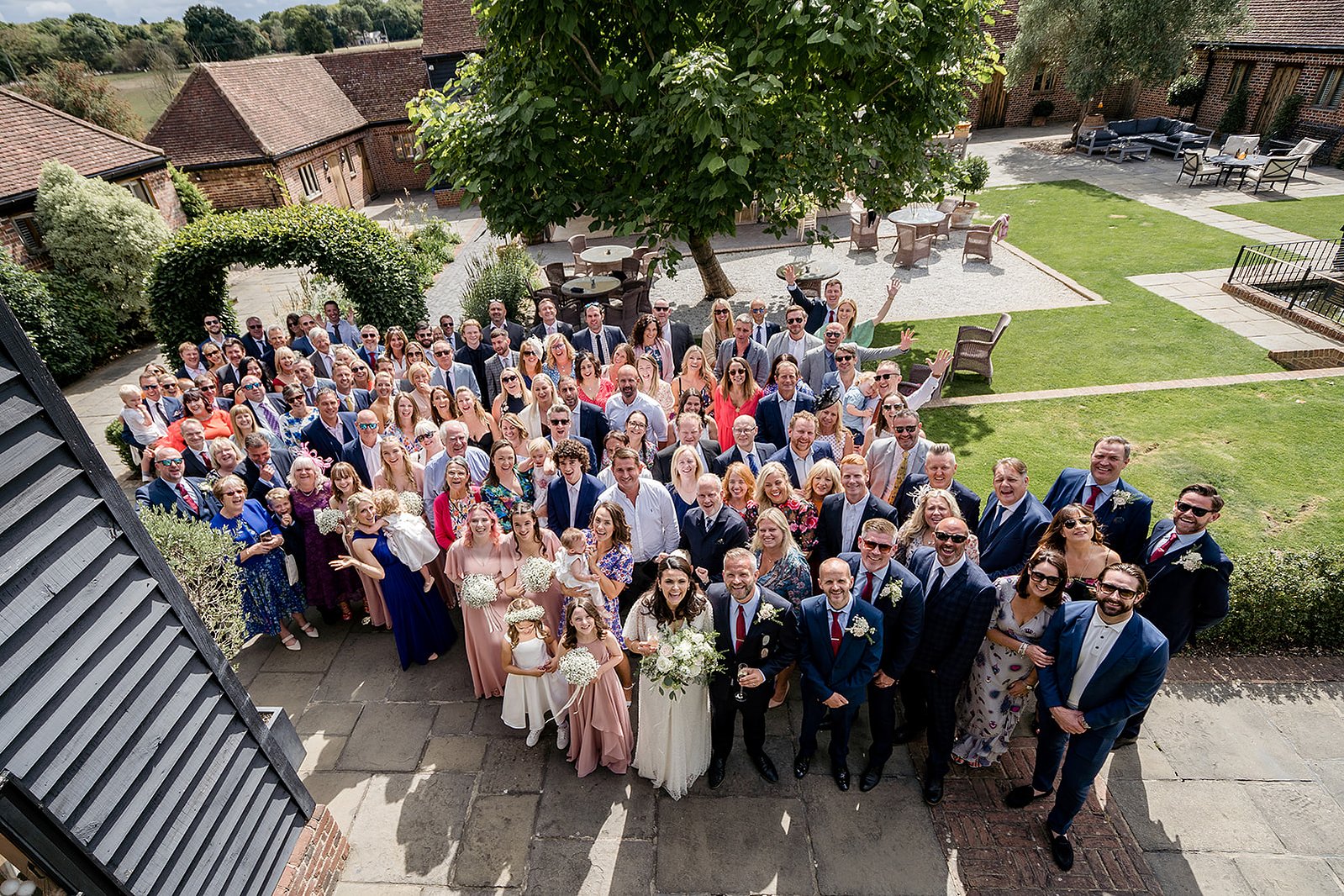 coltsfoot wedding group shot