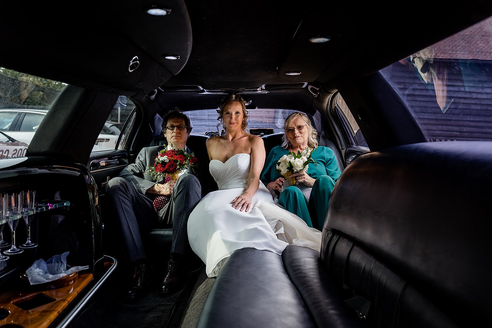 West Lodge Park Hotel Wedding Limo