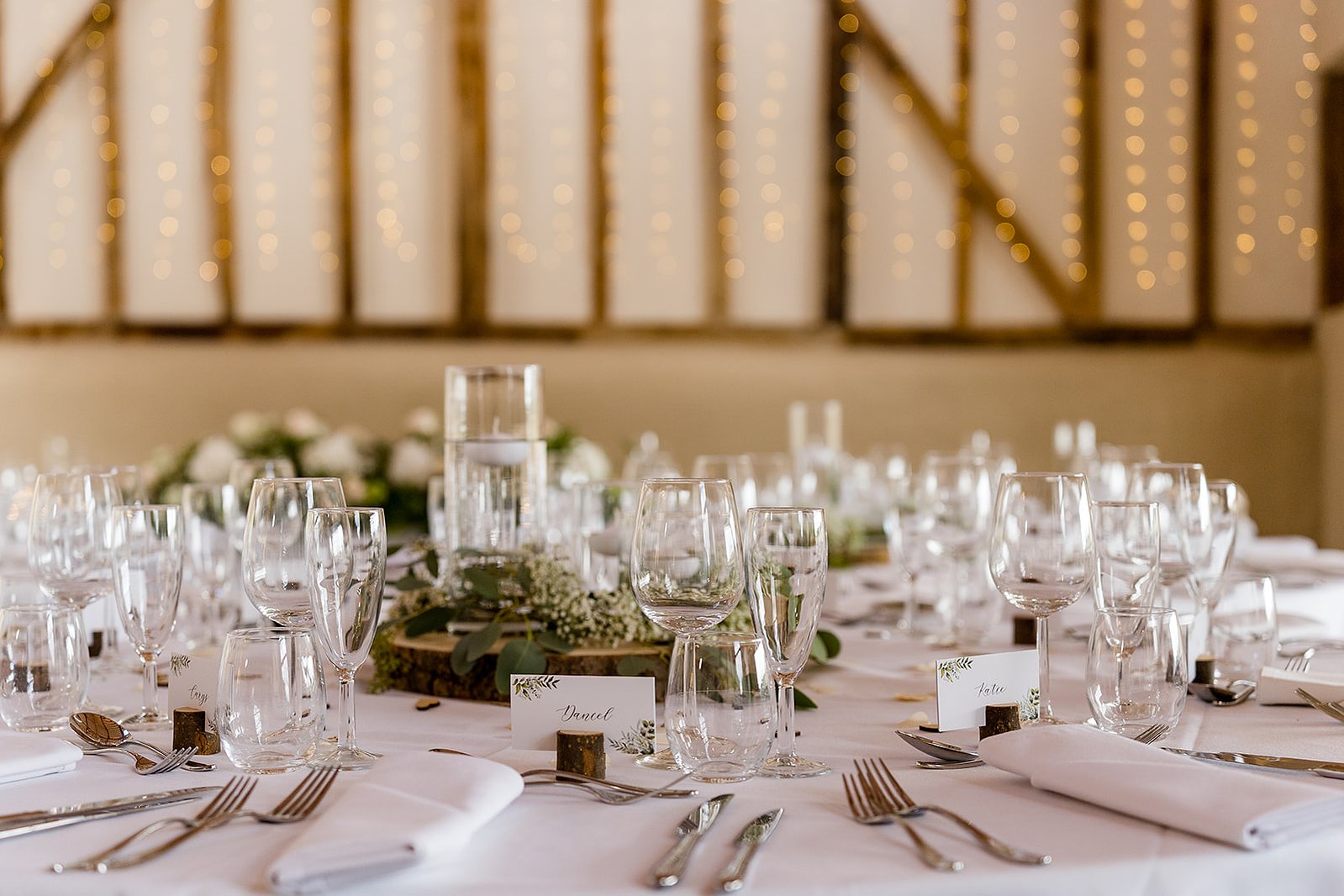 coltsfoot wedding table settings
