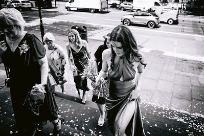 Old Marylebone Town Hall Wedding Steps